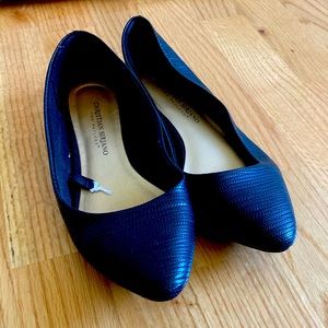 Christian Siriano pointed toe flats